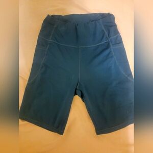 Blue shorts